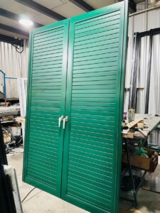 Esquadria de PVC Coloridas